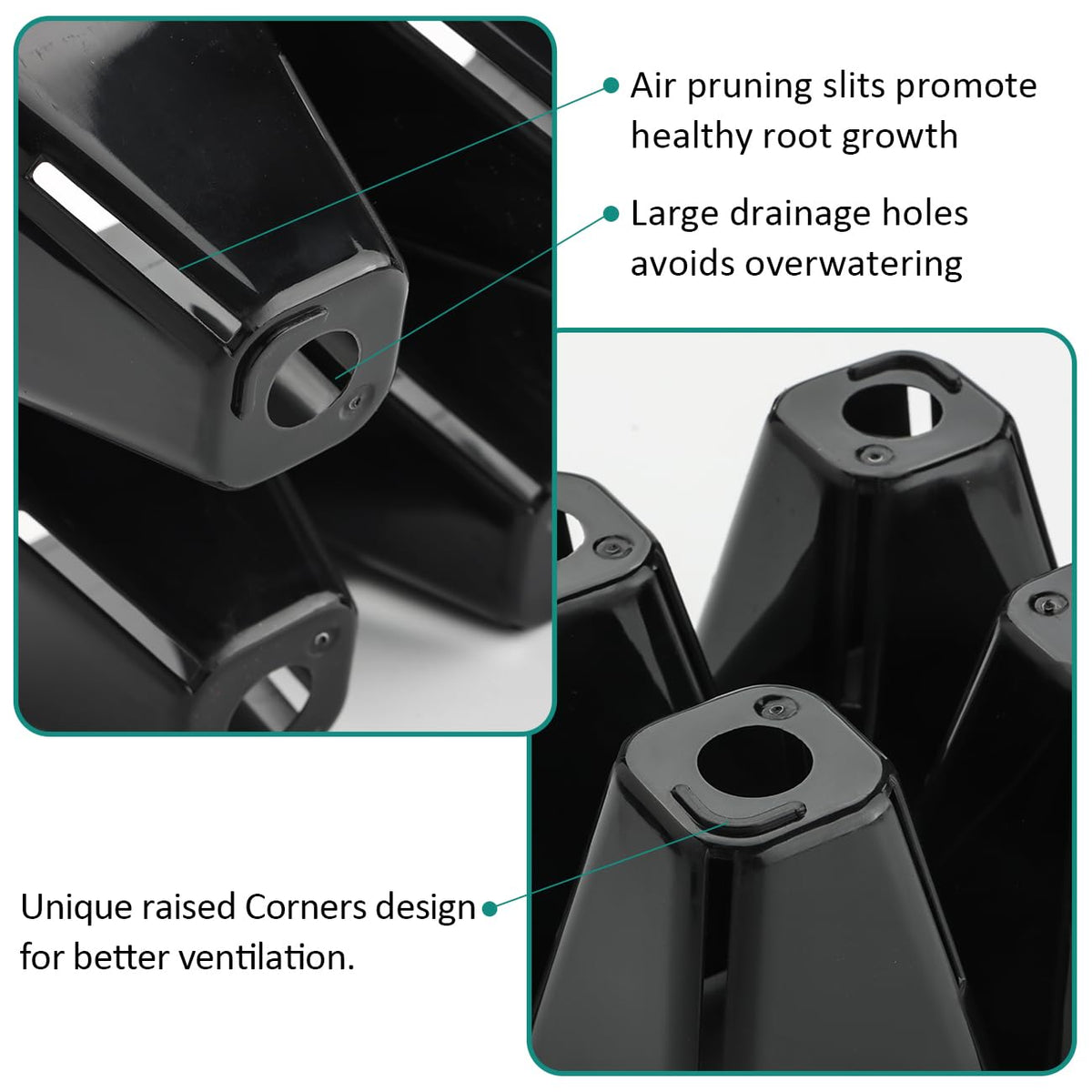 RooTrimmer tray fits standard 1020 flats for convenient growing.