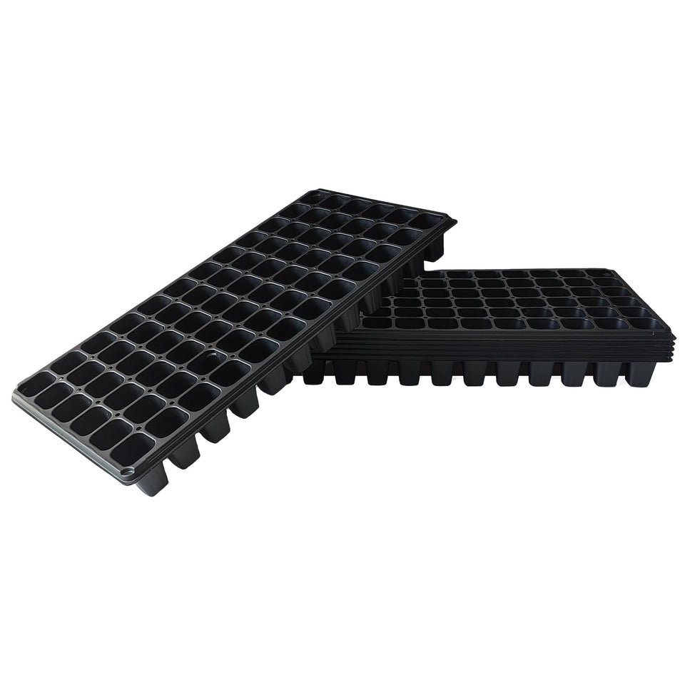 RooTrimmer Deep 72-Cell Seedling Tray emphasizes thick walls for stronger root development.
