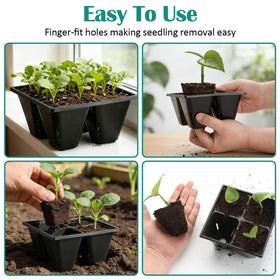 RooTrimmer deep cells measure 2.5 by 2.5 by 2.8 inches.