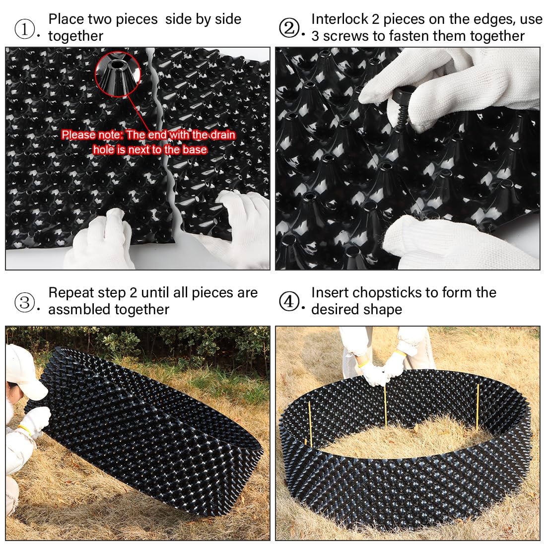 RooTrimmer durable outdoor materials ensure weather-ready panels for long-lasting beds