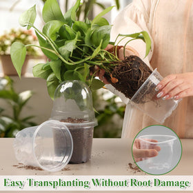 RooTrimmer durable PE plastic pot is lightweight, reusable, and resists deformation