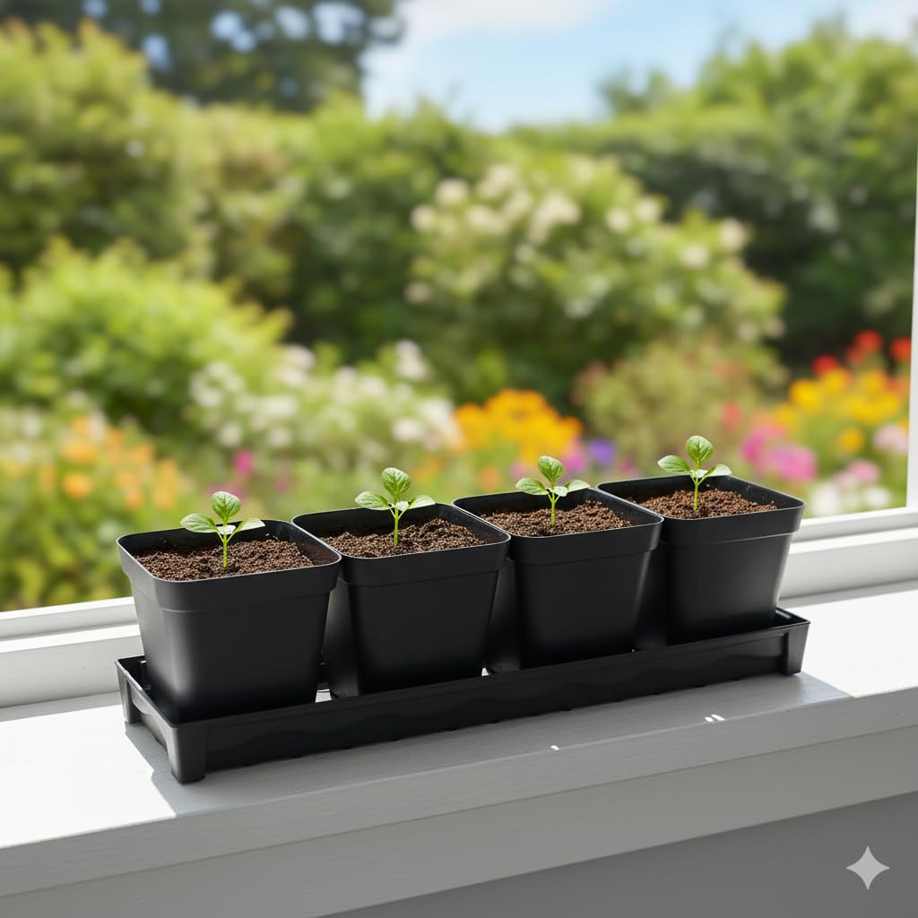 RooTrimmer easy-clean surface simplifies maintenance after watering.