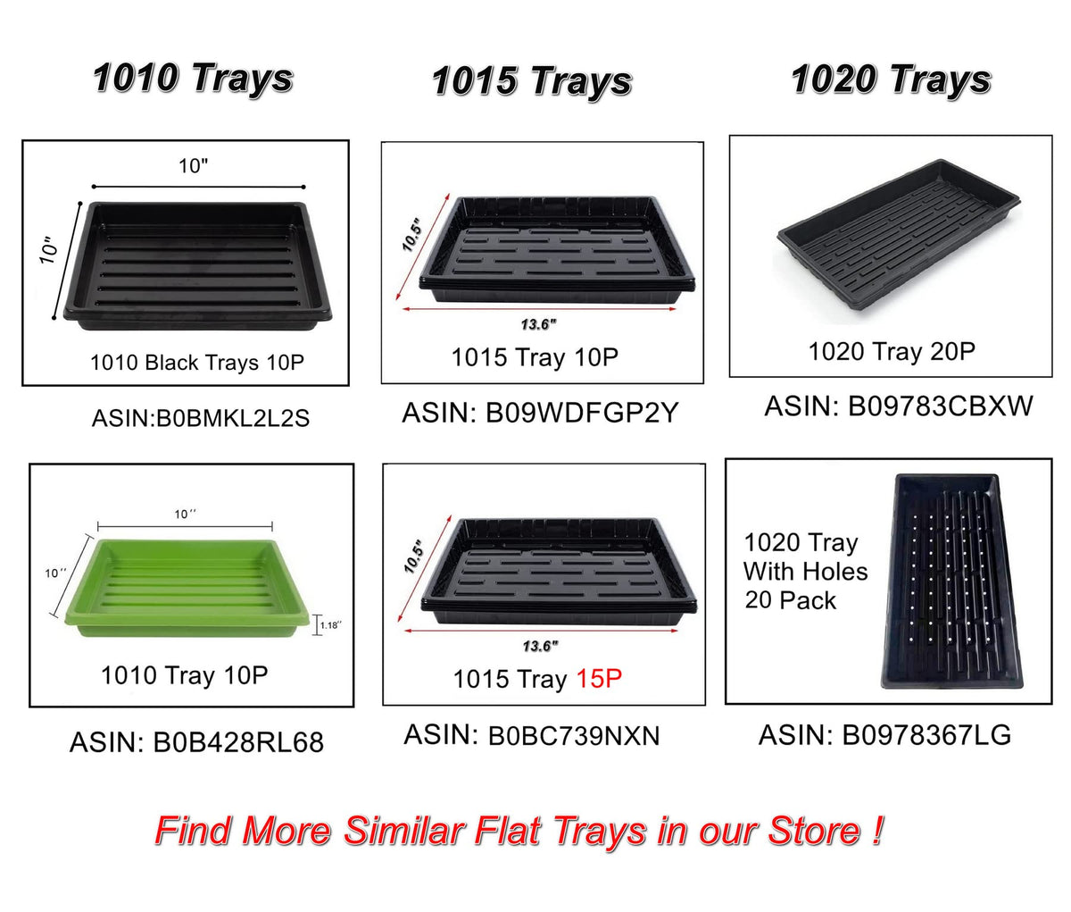 RooTrimmer easy stack and transport trays streamline handling