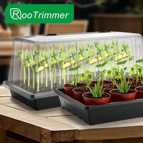 RooTrimmer flower seed tray for succulents and roses.