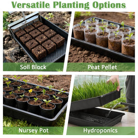 RooTrimmer heavy-duty propagation flat with 1020 mesh for reliable seedling expansion.