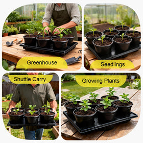 RooTrimmer home garden propagation set supports tomatoes, peppers, cucumbers, and more.
