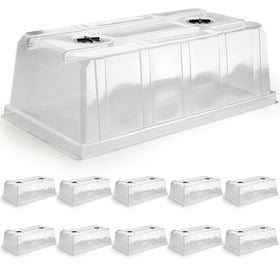 RooTrimmer humidity dome 6.3-inch tall for vigorous starter growth.