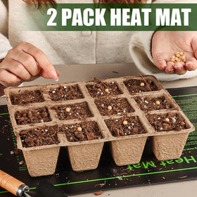 RooTrimmer mat in hydroponics and microgreens setup