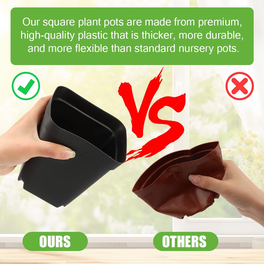 RooTrimmer versatile pots for indoor, outdoor, and greenhouse planting