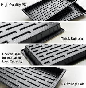 RooTrimmer microgreen tray use for compact home greenhouse