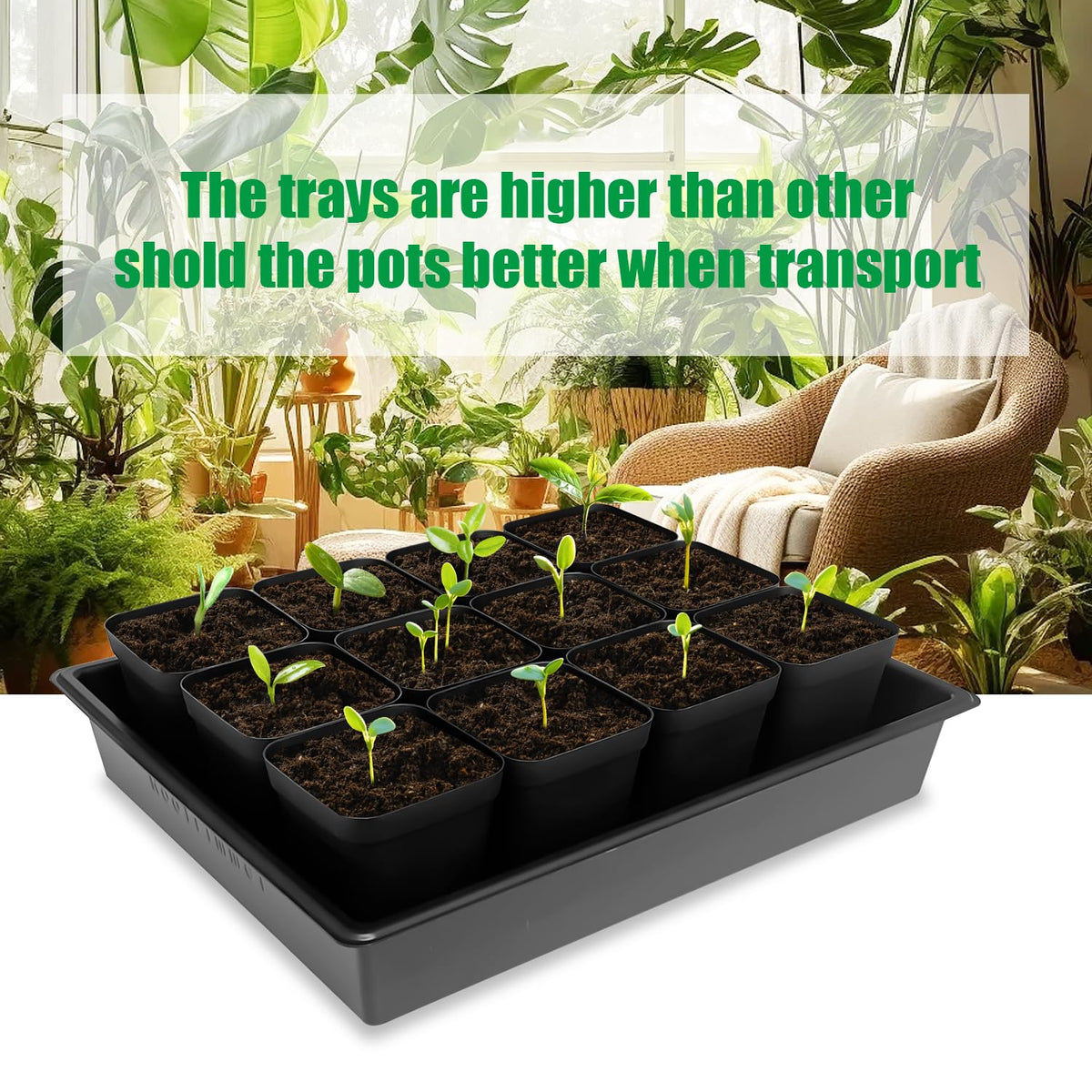 RooTrimmer microgreening planter kit supports compact indoor propagation.