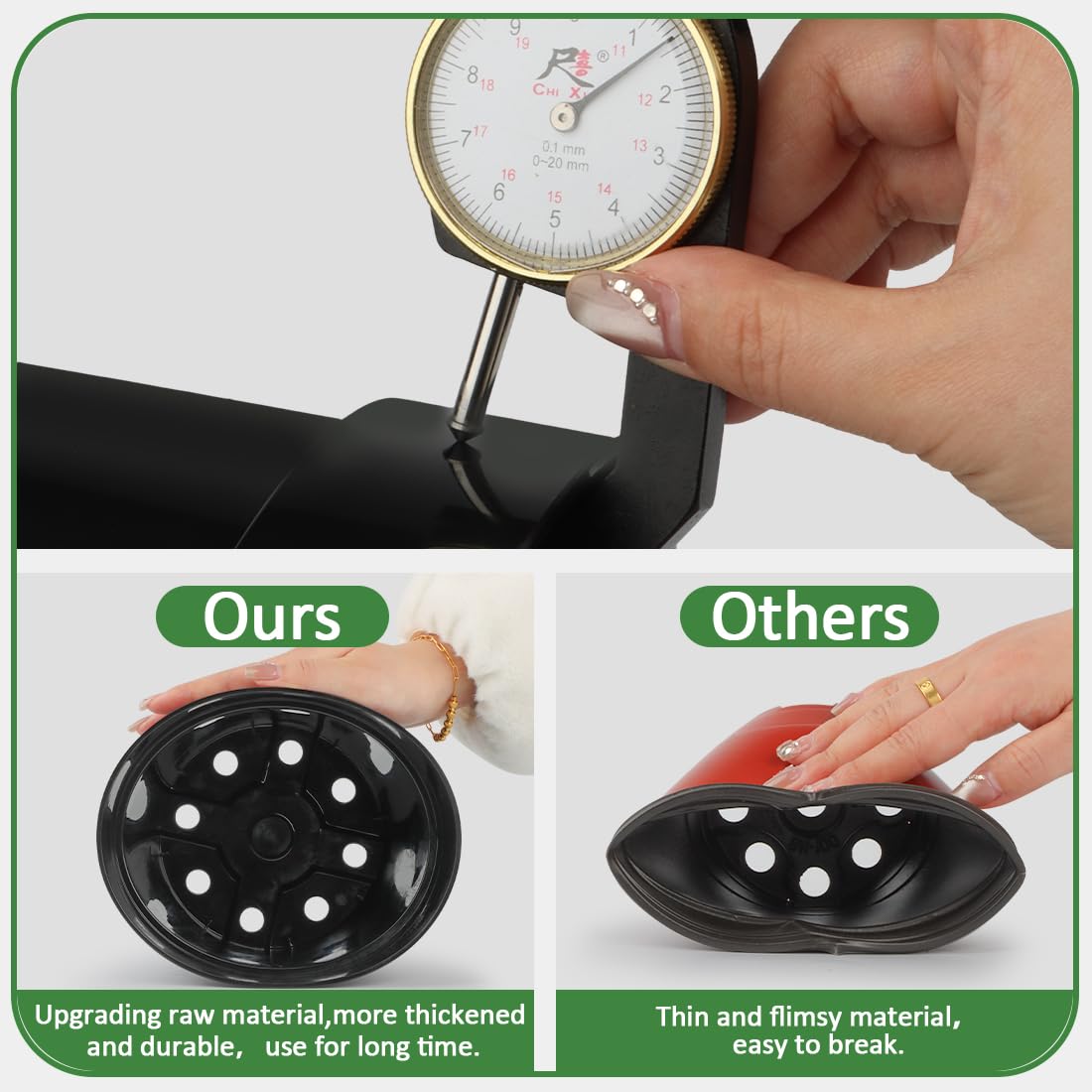 RooTrimmer nursery pot drainage and air flow for healthy roots