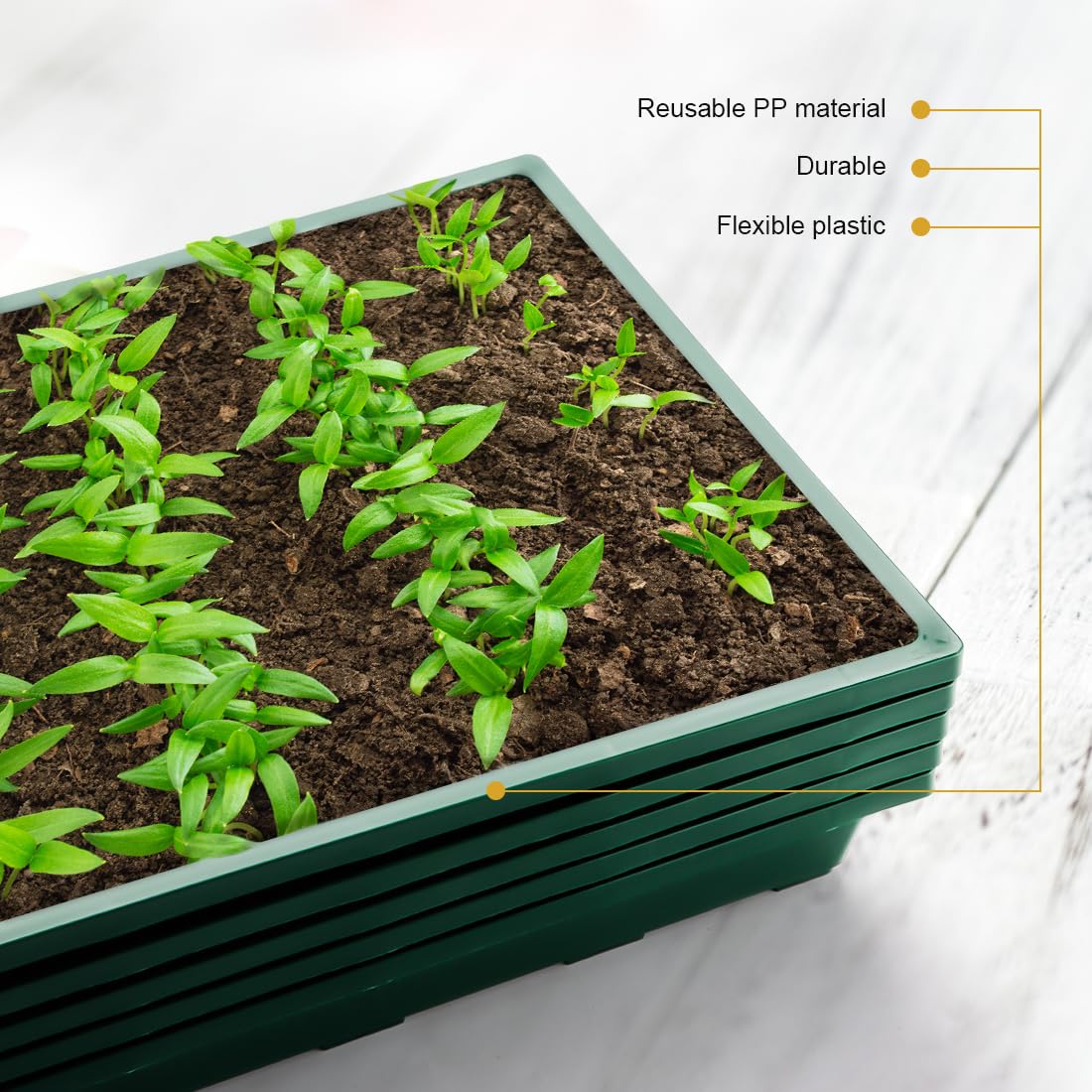 RooTrimmer nursery pots trays keep seedlings organized indoors