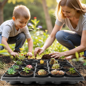RooTrimmer compact gardening kit ready for indoor and outdoor seed starting