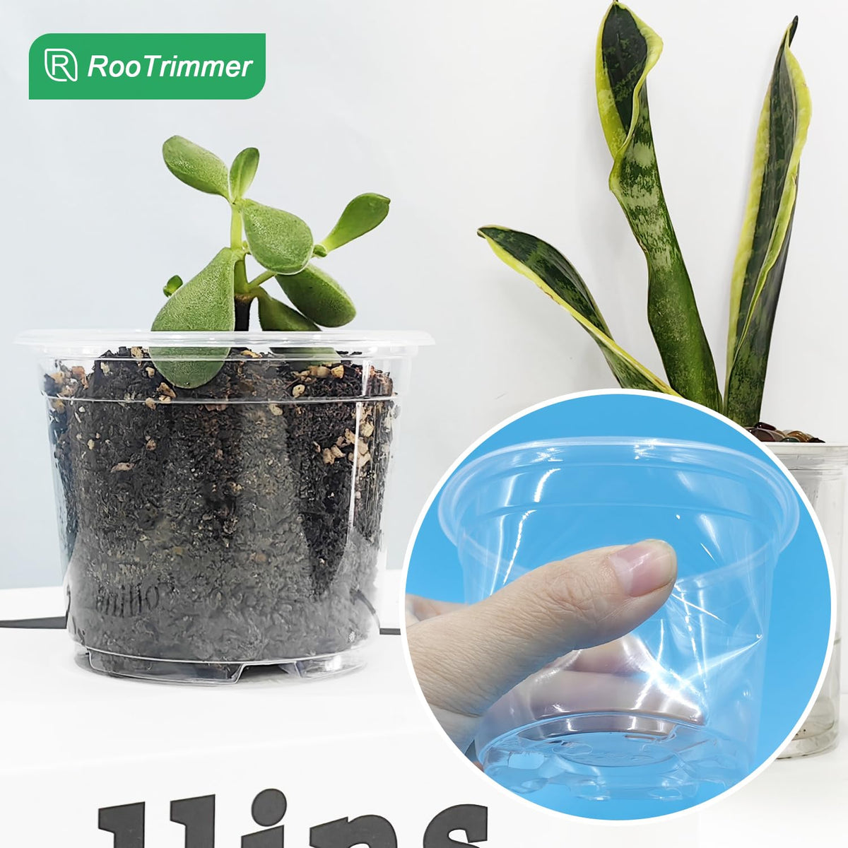 RooTrimmer reusable seed-start pots suit indoor and outdoor setups.