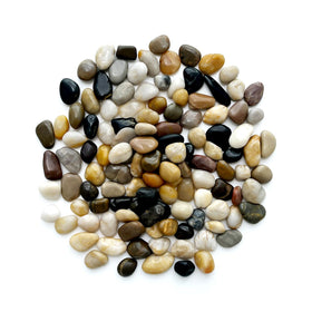 RooTrimmer Rocks for Plants 5 lbs polished pebbles add moisture-friendly decor to indoor pots