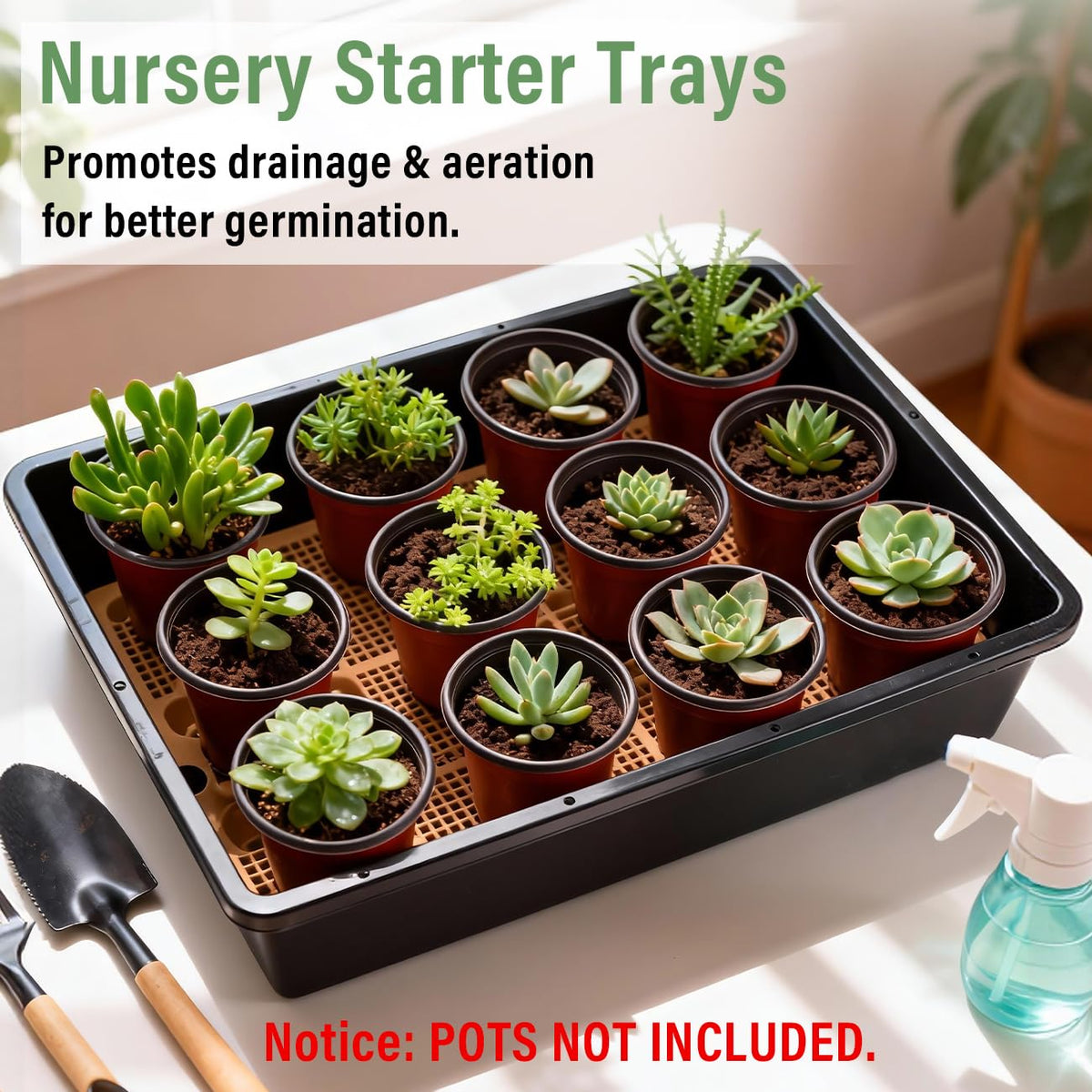 RooTrimmer complete propagation kit optimizes seeds, microgreens, and cuttings setup.