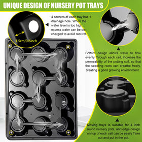 RooTrimmer seed starting kit pack helps beginners start herbs, veggies, and flowers