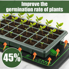 RooTrimmer seedling setup showing steady warmth across the tray