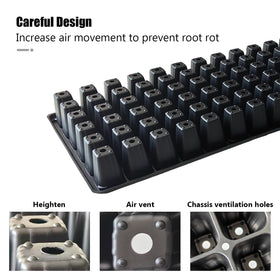 RooTrimmer Seedling Starter Kit-ready trays simplify early plant care.