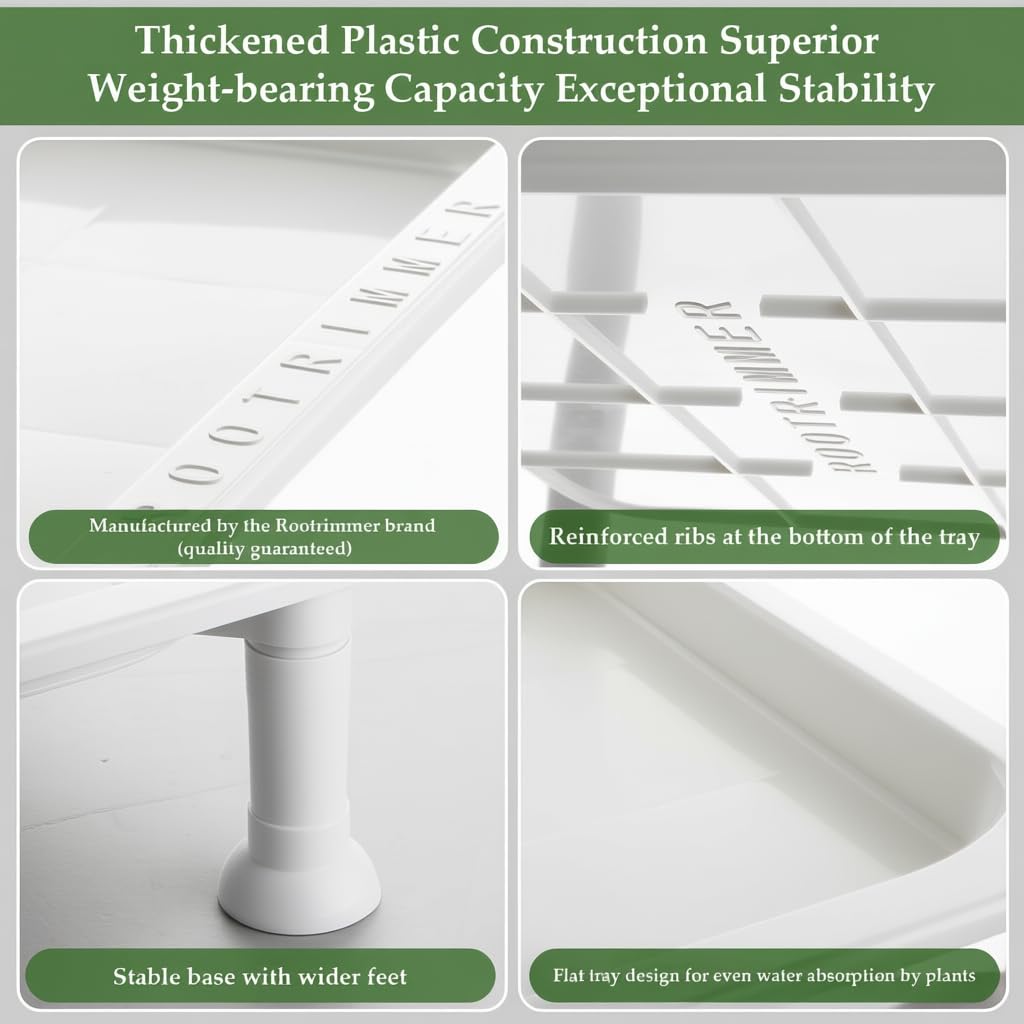 RooTrimmer sturdy reinforced construction supports long-term indoor use.