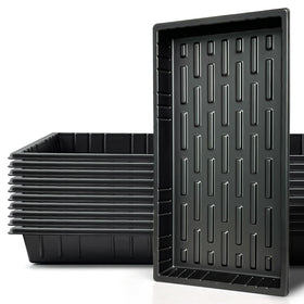 RooTrimmer TD538 tray, no holes, top view, ideal for contained seed starting