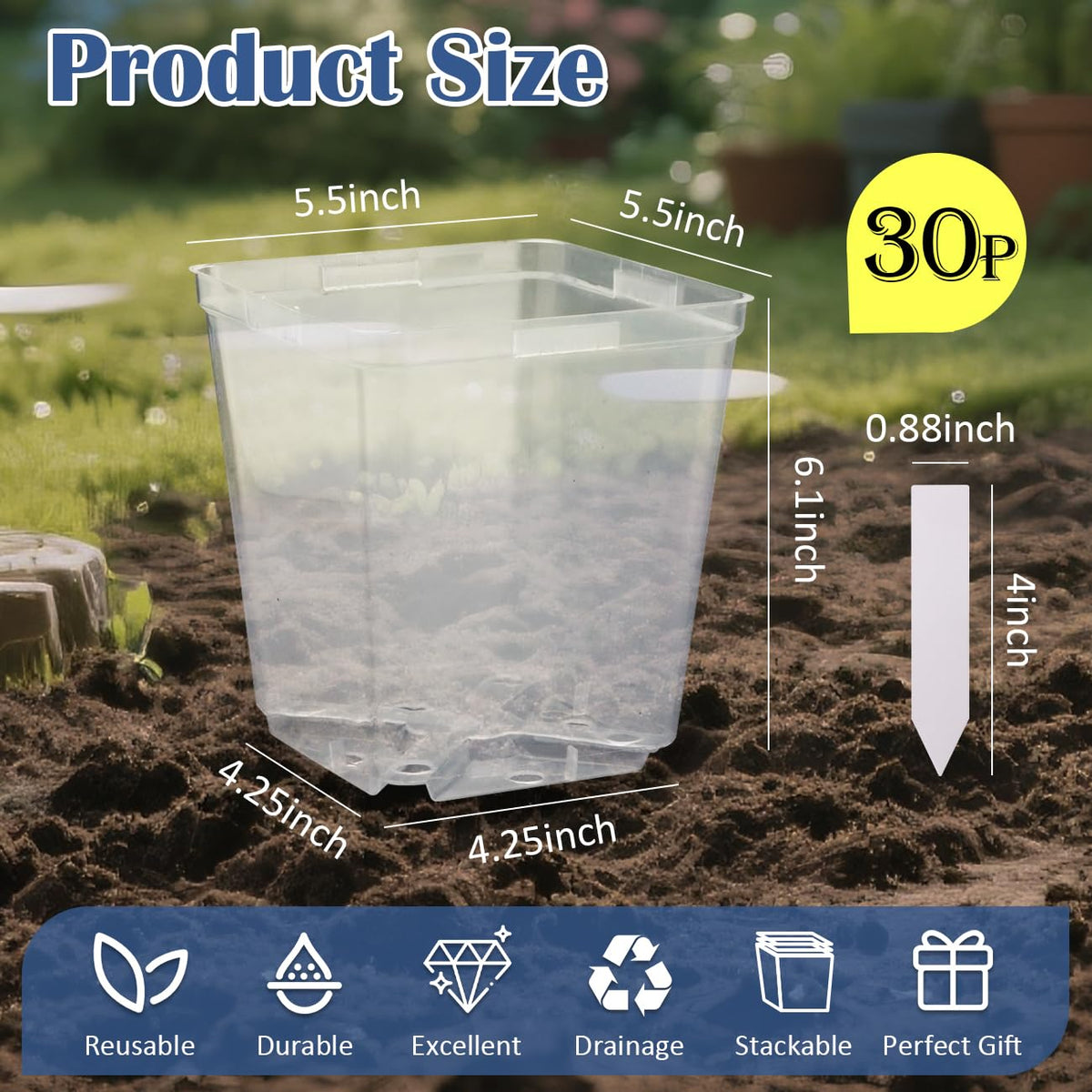 RooTrimmer transparent root-observation pot helps monitor root health during growing