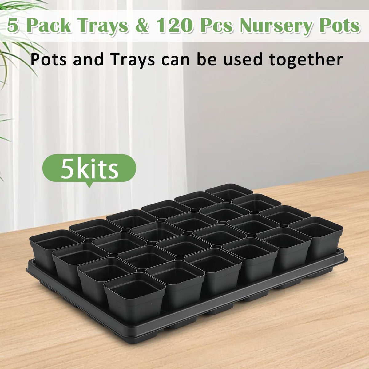 RooTrimmer tray assembly featuring 17x11 inch layout for transport.