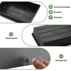 RooTrimmer tray shows generous seed-starting size for diverse projects.