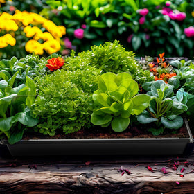 RooTrimmer tray lid enables easy reuse across seasons.