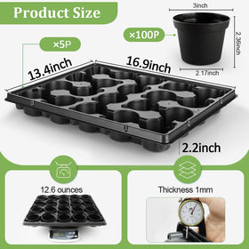 RooTrimmer propagation shuttle trays showing airflow-friendly design