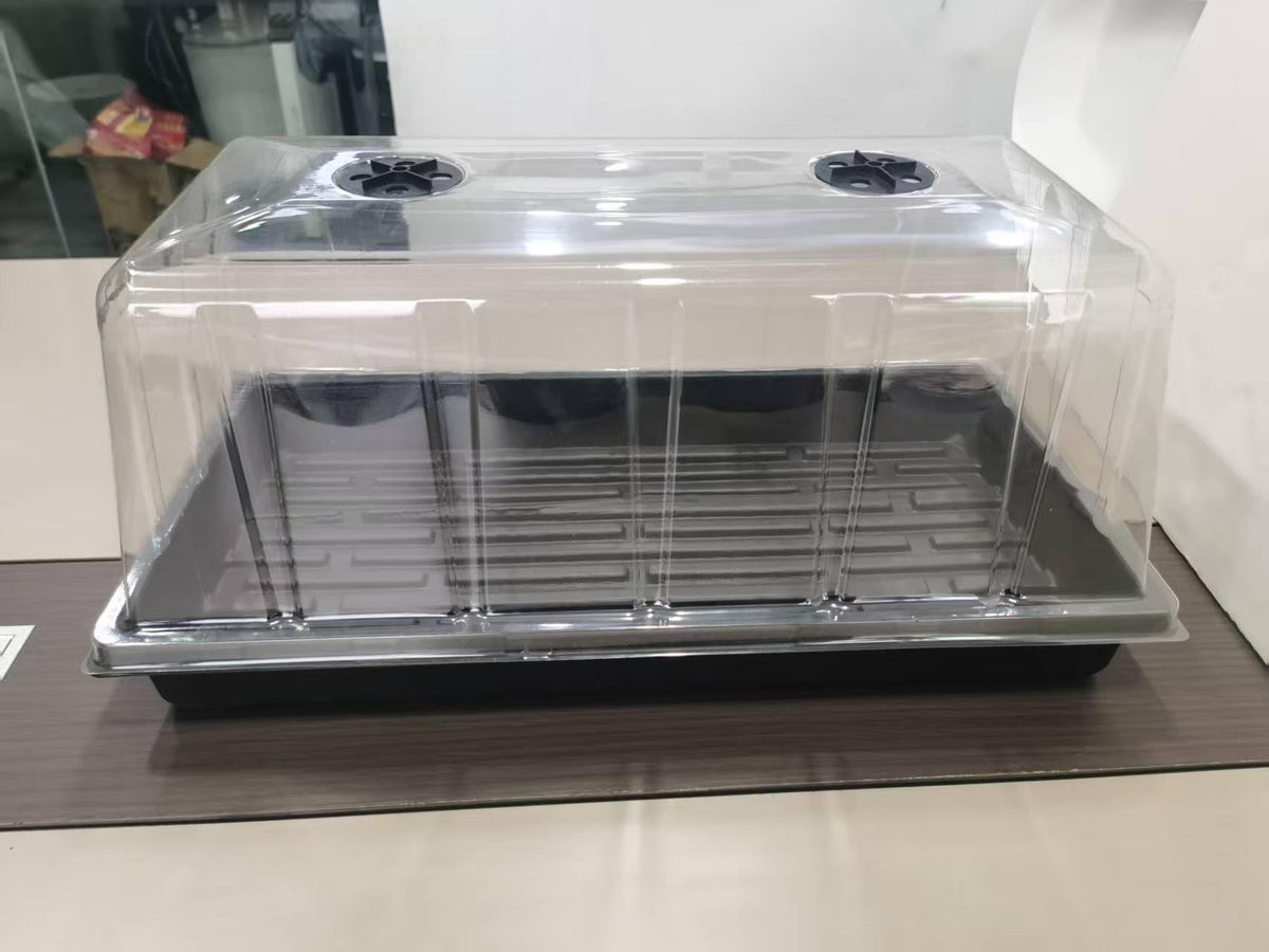 RooTrimmer vegetable seed tray suitable for lettuce and tomato startups.