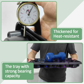 RooTrimmer ventilation channel design improves air flow around pots.