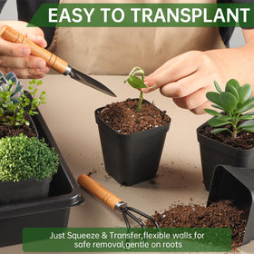 RooTrimmer versatile pots for vegetables, herbs, and flowers indoors or outdoors