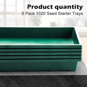 RooTrimmer water-saving trays reduce spills during transport and watering