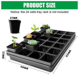RooTrimmer tray ideal for wheatgrass, bonsai, and cat grass trays.