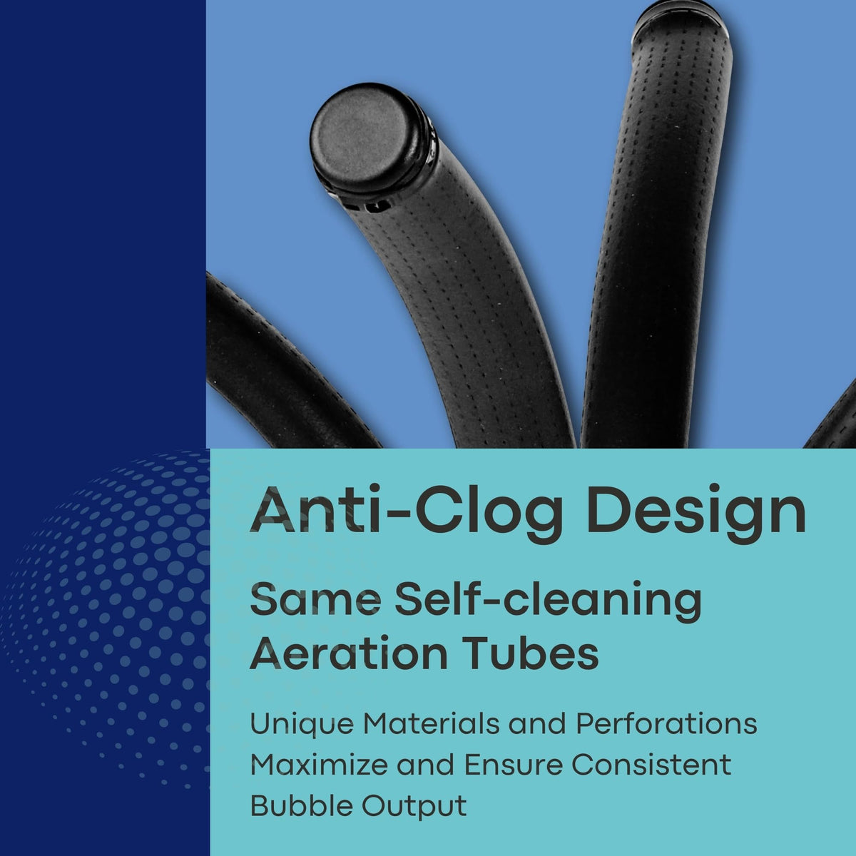 Rootscape diffuser with check valve detail protects pump and tubes.