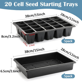 RooTrimmer flat nursery tray shows water collection capability for flexible use.