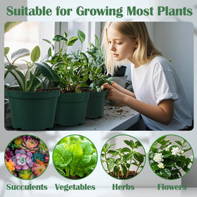 RooTrimmer multi size nursery pot pack for seedling to transplant use