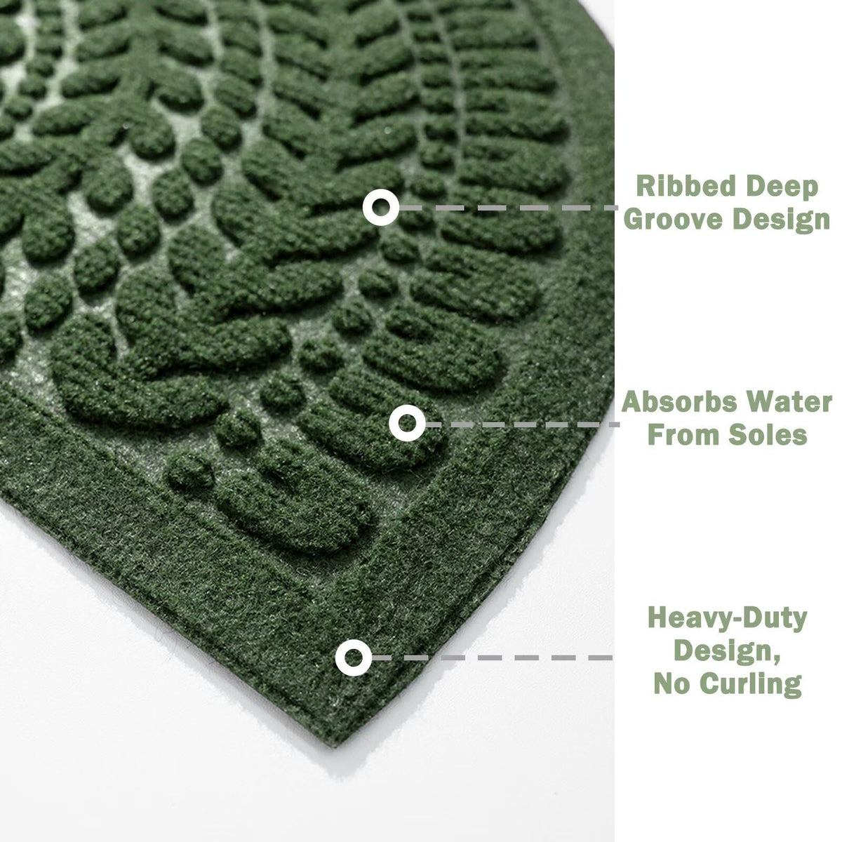 Easy cleaning with vacuum, broom, or hose for quick refresh.