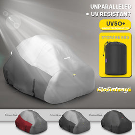 Rosefray dimensions 79 by 46 by 55 inches ensure full mower coverage.