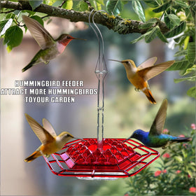 Roself leak-proof tray keeps nectar from dripping in windy weather.