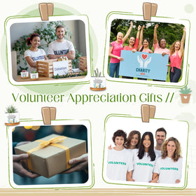Roshtia volunteer recognition gift idea for meetings or events.
