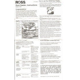 Ross Root Feeder 102A simple garden installation with a standard hose.