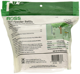 Application-to-roots setup with Ross Refills in a garden