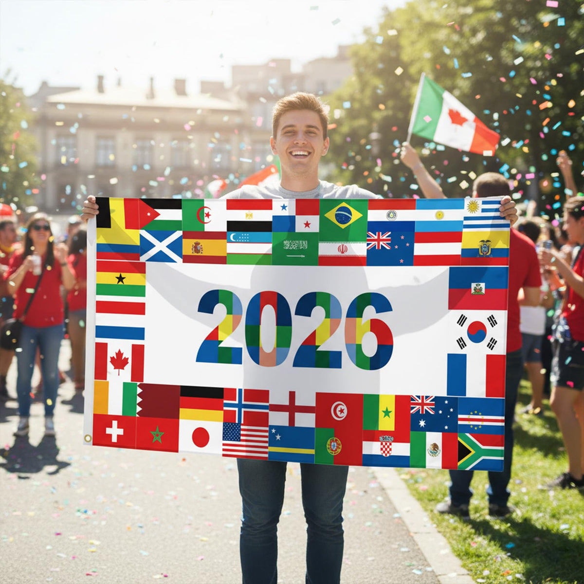 Rosulasi great gift for soccer fans who love global decorations.