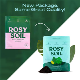 Rosy Soil gnats-reduced potting mix helps indoor greenery