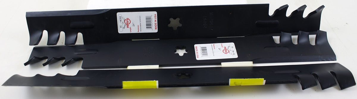 Rotary 61-inch blade set for mower decks enables precise, efficient cutting