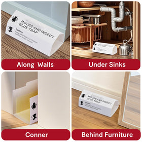ROTIAH compact trap fits tight spaces under appliances.