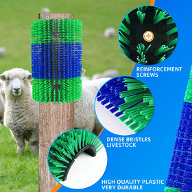Rouisxue flexible back-plate permits wrapping around stumps or fence posts